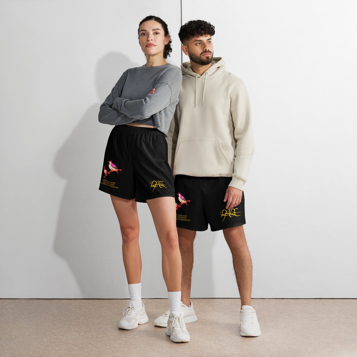 DO 2 ME Unisex Athletic Long Shorts